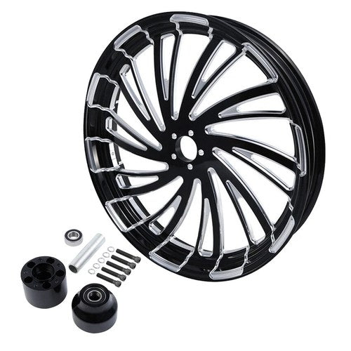 32" Front Wheel Rim Single Disc Hub Fit For Harley Street Road Glide 97-21