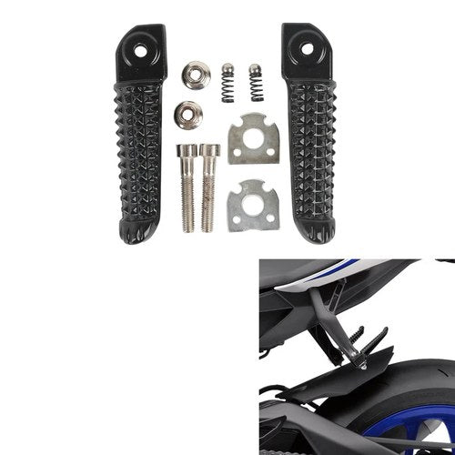 Rear Foot Pegs Footrest Fit For Yamaha YZF-R1 Yzf R1 98-2025 YZF-R6 Yzf R6 03-20