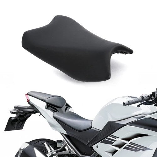 Black Driver Rider Seat Fit For Kawasaki Ninja 300 EX300 13-2017 2014 2015 2016