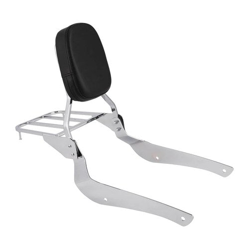 Backrest Luggage Rack Sissy Bar Fit For Suzuki Intruder/Volusia VL800 2001-2011