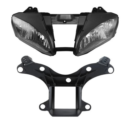 Front Headlight & Upper Stay Fairing Bracket Fit For Yamaha YZFR6 2006-2007