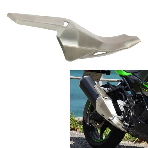Muffler Pipe Exhaust Heat Shield Cover Guard Fit For Kawasaki Ninja 400 18-24