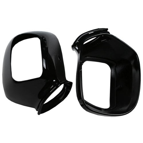 Black Rearview Mirrors Cover Housing Fit for Honda Goldwing GL1800 2001-2017 16