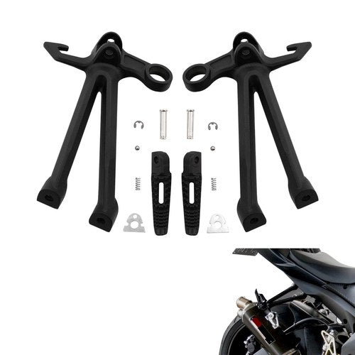 Rear Footrest Foot Pegs Fit For Suzuki GSXR1000 GSX-R 1000 Gsxr 1000 2007-2008