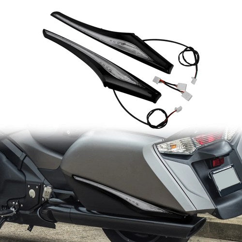 Saddlebags Accent Swoop LED Light Fit For Honda Goldwing GL1800 2012-2017 2016