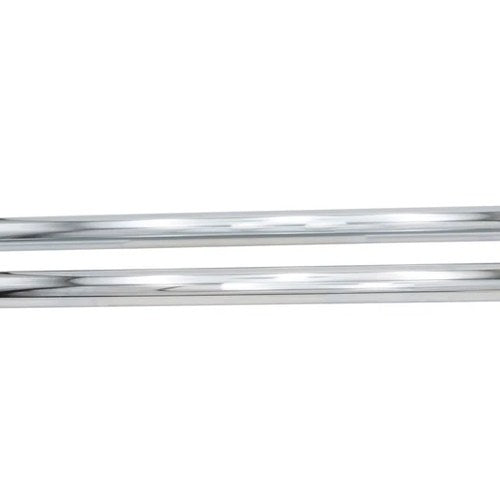 Chrome 35mm Fork Tube Set 25-1/2 inch Total Length for Harley-Davidson