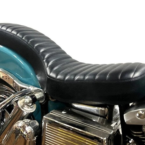 Corbin Gentry Tuck and Roll Seat Black for Harley-Davidson