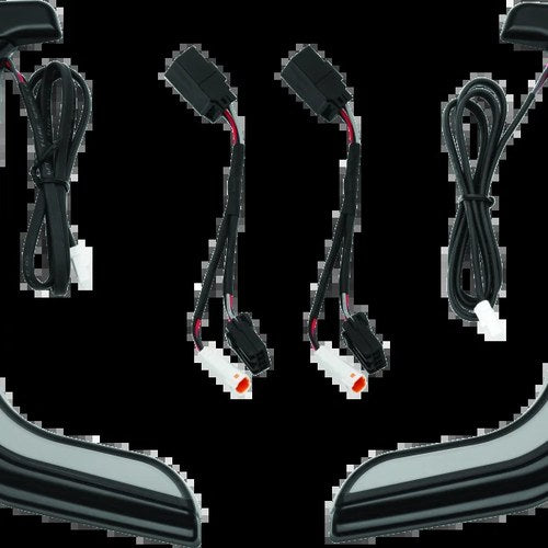 Kuryakyn For Tracer LED Fairing Lower Accents Black