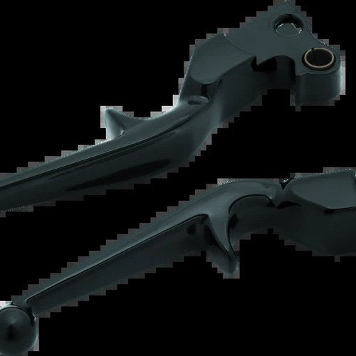 Kuryakyn Trigger Lever Set 96-Up Cable Gloss For Black