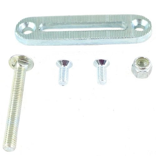 Chain Tensioner Anchor Plate and Carriage Bolt for Harley-Davidson