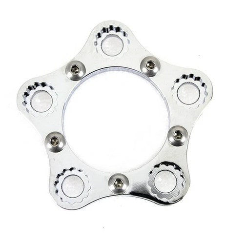 Rear Sprocket or Pulley Lock Ring Kit Chrome for Harley-Davidson