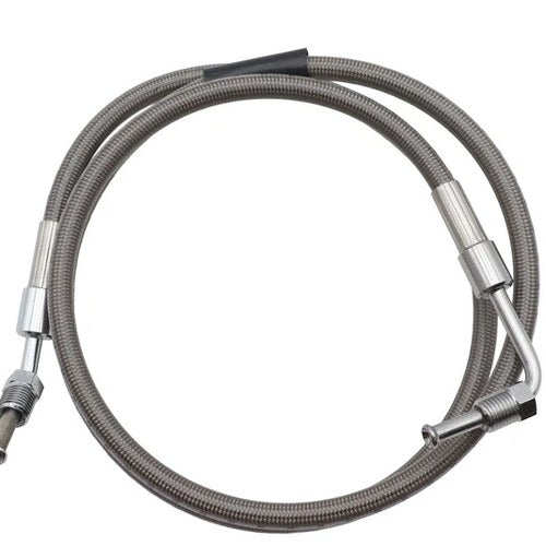 Stainless Steel 43-1/4 inch Front Brake Hose for Harley-Davidson