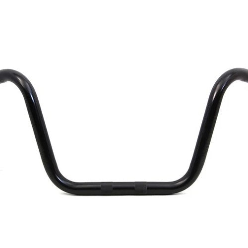 12 inch Rhino Ape Hanger Handlebar with Indents Black for Harley-Davidson