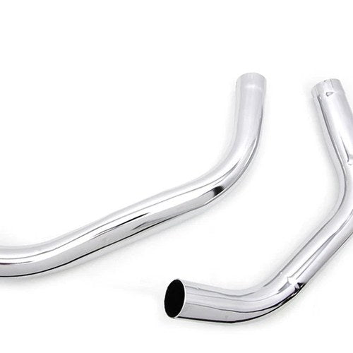 Replica Exhaust Header Set Chrome for Harley-Davidson