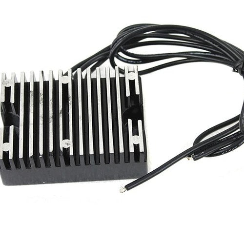12 Volt Electronic Regulator Black for Harley-Davidson