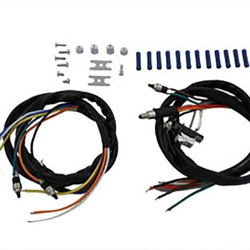 Handlebar Wiring Harness and Chrome Switch Assembly for Harley-Davidson