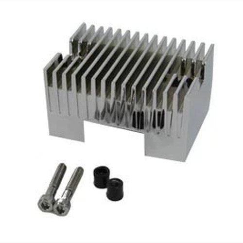 Chrome Die-Cast Volt Pack Cover for Harley-Davidson