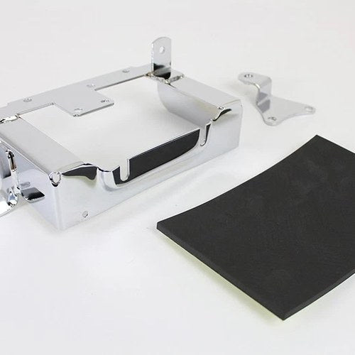 Chrome Battery Carrier for Harley-Davidson