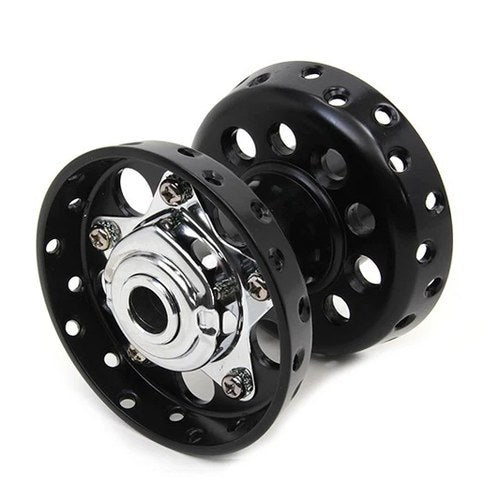 Tapered Bearing Wheel Hub Star Type Black for Harley-Davidson