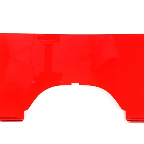 Adjustable Windshield Red Lower for Harley-Davidson