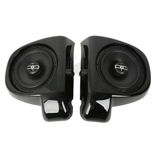 6.5" Speaker Pods Boxes Lower Vented Fairings Fit For Harley Road King Glide 14+