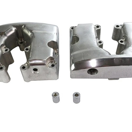Shovelhead Rocker Box Cover Set Polished for Harley-Davidson
