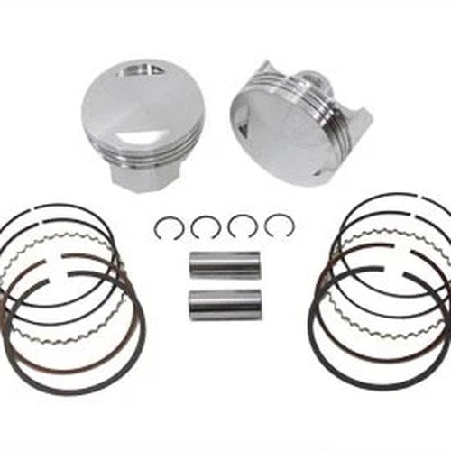 93.4 inch Big Bore Flat Top Piston Kit Standard for Harley-Davidson