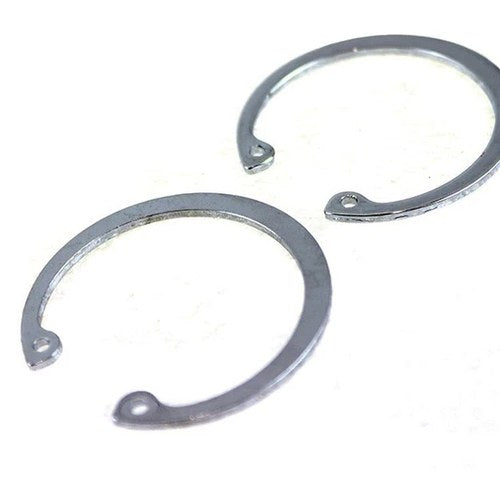 Wheel Hub Bearing Snap Ring Set Chrome for Harley-Davidson