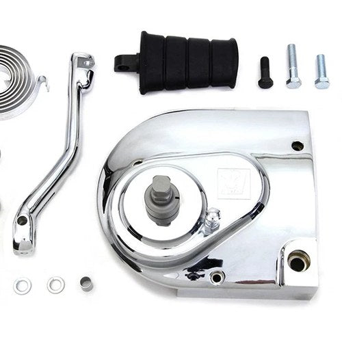 Kick Starter Conversion Kit Chrome for Harley-Davidson