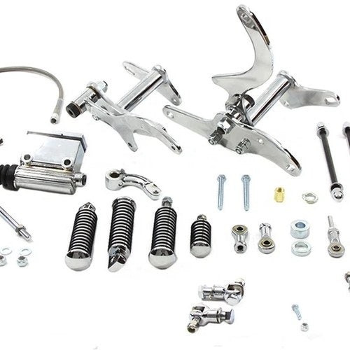 Daniel Boone Forward Control Kit Chrome for Harley-Davidson