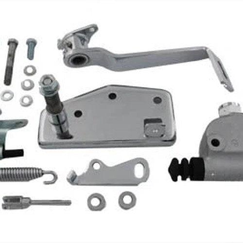 Chrome Forward Brake Control Kit Hydraulic for Harley-Davidson