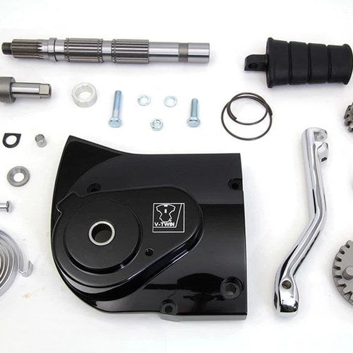 Kick Starter Conversion Kit Black for Harley-Davidson
