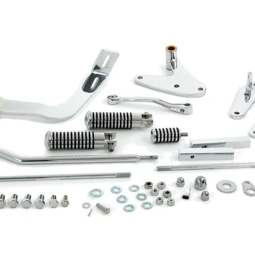 Chrome Forward Control Set for Harley-Davidson