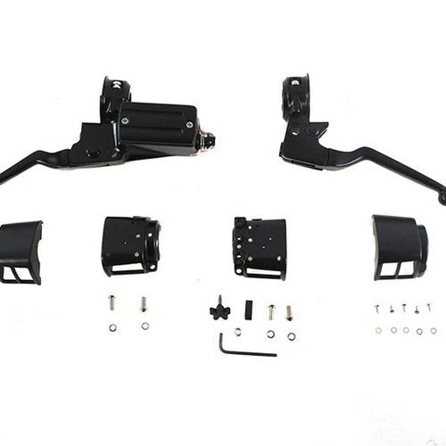 Handlebar Control Kit Black for Harley-Davidson