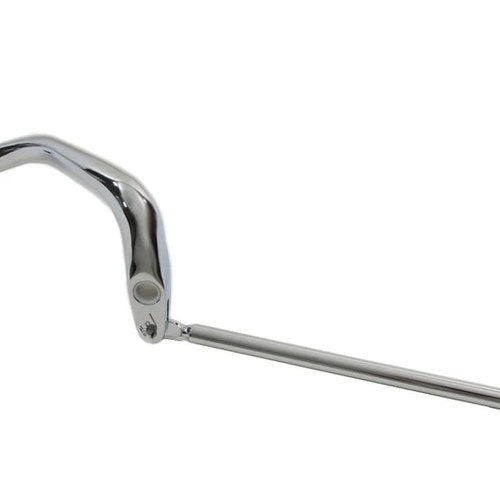 Fxd Rear Brake Pedal with Rod Chrome for Harley-Davidson