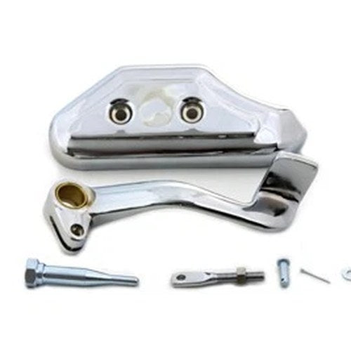 Pedal and Master Cylinder Cover Kit Chrome for Harley-Davidson