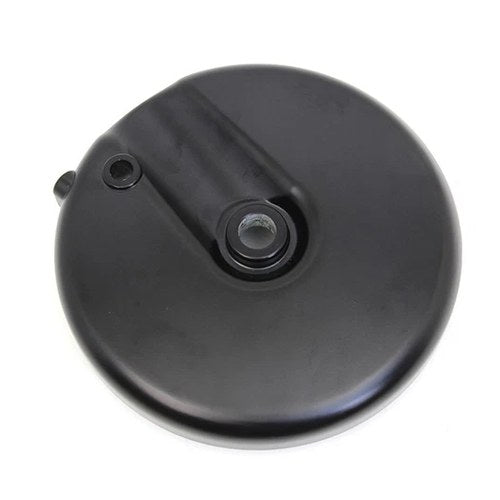 Front Brake Backing Plate Right Side Black for Harley-Davidson