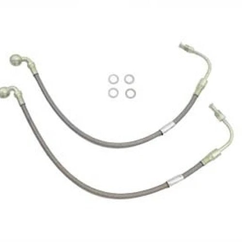 Stainless Steel Lower Brake Hose 16 inch for Harley-Davidson