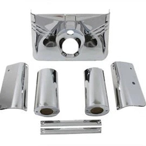 Triple Tree Cover Kit Chrome for Harley-Davidson