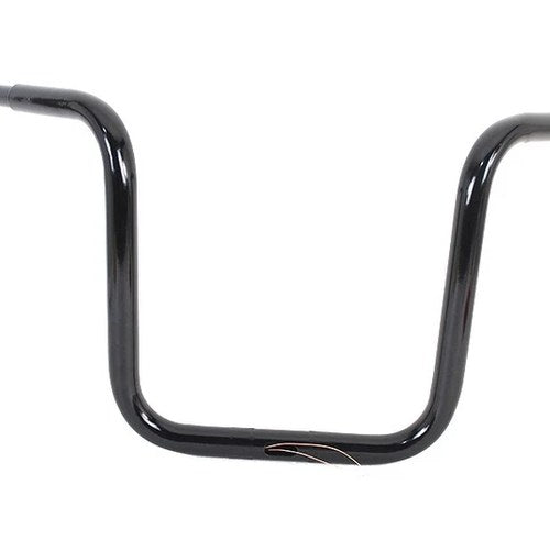 14 inch Tall Boy Handlebar Black for Harley-Davidson