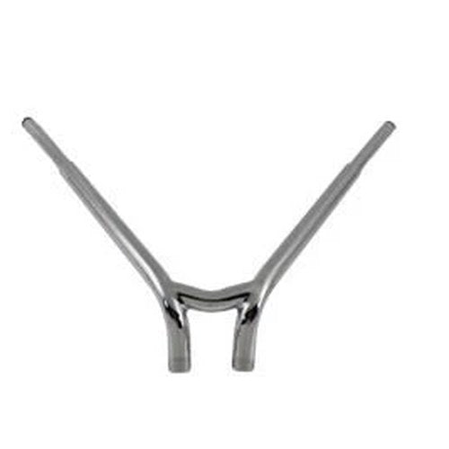 21-1/2 inch Lean Back Handlebar with Indents for Harley-Davidson