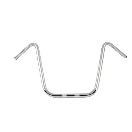 16 inch Ape Hanger Handlebar with Indents Chrome for Harley-Davidson