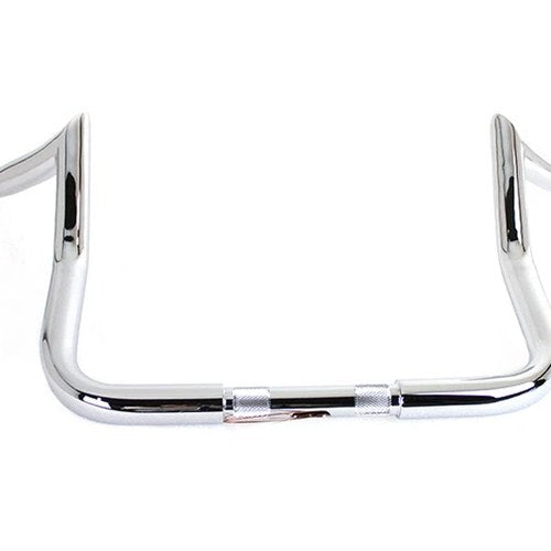12 inch Handlebar without Indents Chrome for Harley-Davidson