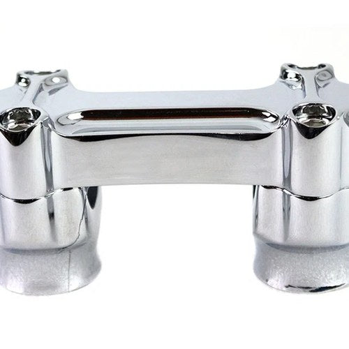 Fat 1 inch Riser Set Chrome for Harley-Davidson