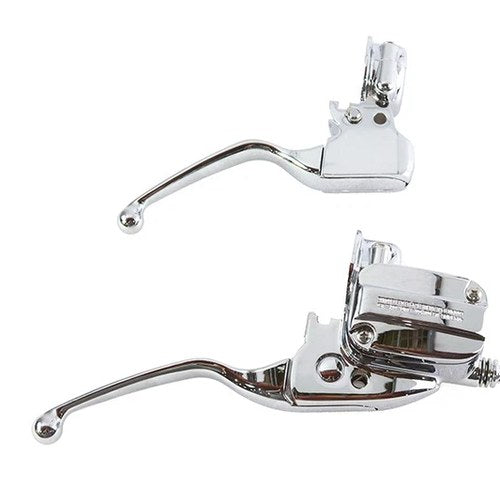 Clutch Bracket and Master Cylinder Reservoir Kit Chrome for Harley-Davidson