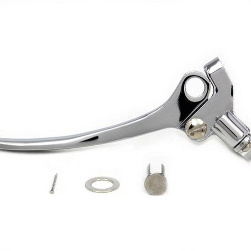 Chrome Replica Brake Hand Lever Assembly for Harley-Davidson