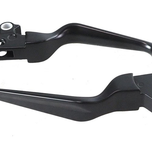 Black Smooth Contour Hand Lever Set for Harley-Davidson