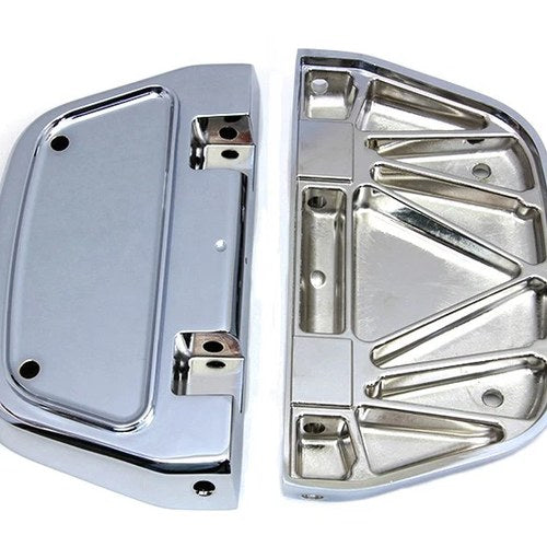 Chrome Passenger Footboard Set for Harley-Davidson