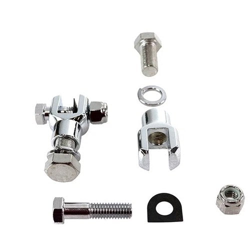 Footpeg Mount Yoke Set Chrome for Harley-Davidson