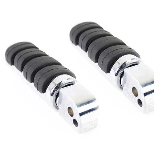 Passenger Iso Footpeg Set Chrome for Harley-Davidson